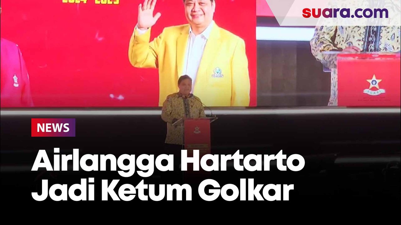 Resmi! SOKSI Deklarasi Dukung Airlangga Hartarto Jadi Ketum Golkar Periode 2024-2029