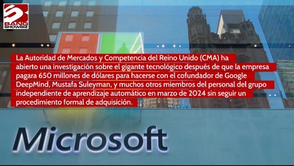 Microsoft enfrenta una investigación antimonopolio por la contratación de personal de Inteligencia Artificial de Inflection