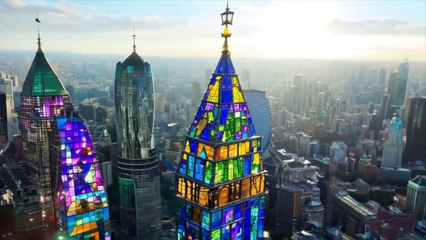 Stained glass video using Gen 3 AI