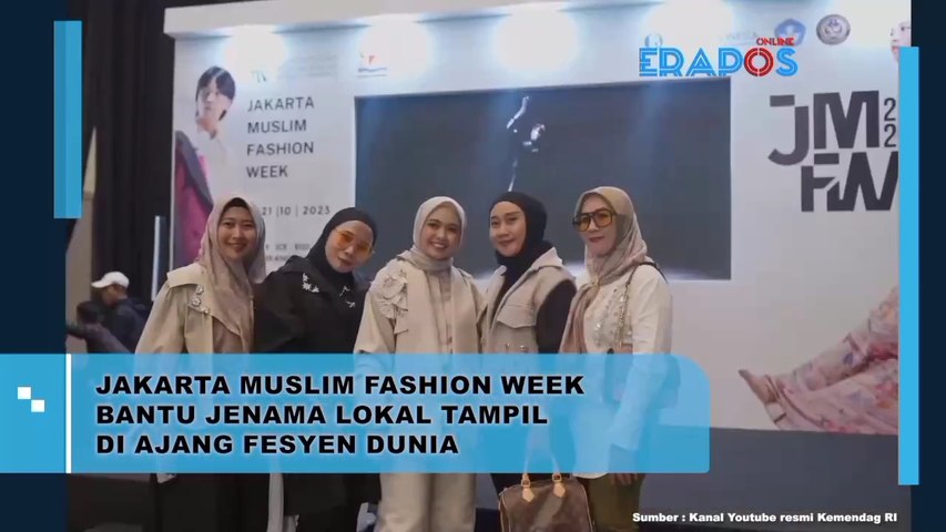 Jakarta Muslim Fashion Week Bantu Jenaka Lokal Tampil Di Ajang Fesyen Dunia