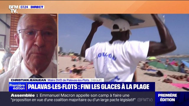 Les conditions sanitaires ne peuvent pas être respectées : le maire de Palavas-les-Flots interdit la vente de glaces sur la plage pour des raisons sanitaires