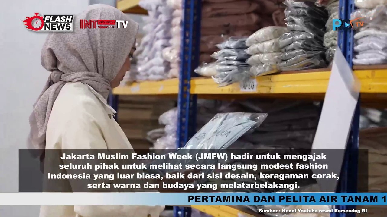 Jakarta Muslim Fashion Week Bantu Jenama Lokal Tampil di Ajang Fesyen Dunia
