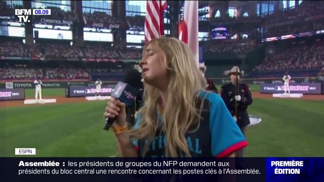 Mes oreilles saignent : une chanteuse moquée sur les réseaux sociaux pour son interprétation de l'hymne américain