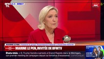 Ministres à l'Assemblée: Marine Le Pen dénonce une 