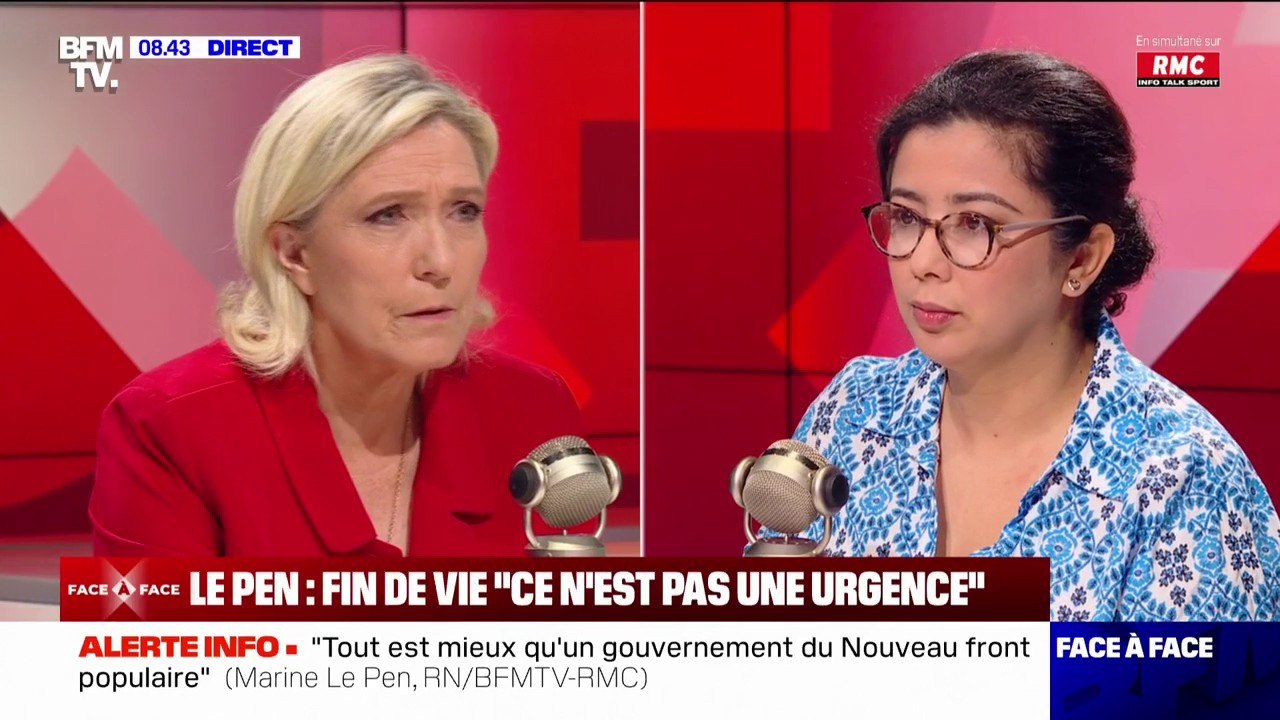 "On ne peut pas dîner avec un opposant?": Marine Le Pen revient sur sa soirée avec Édouard Philippe