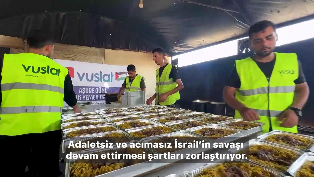 Gazze Yemek Dağıtımı (Aşure Günü)