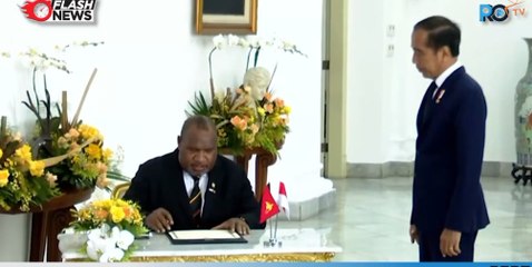 Presiden Jokowi Terima Kunjungan PM Papua Nugini di Istana Bogor Bahas Kerjasama Bilateral dan Kawasan Pasifik