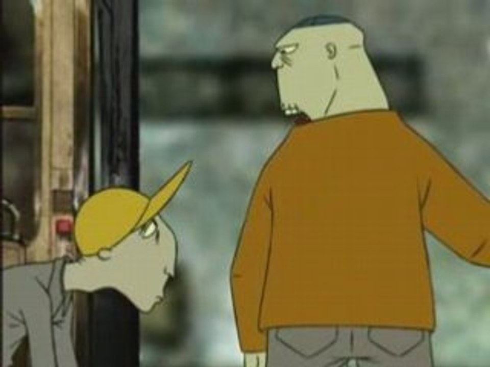 Les lascars  baston de regard