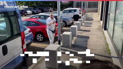 Caso Pierina, il fratello di Manuela in questura: il video