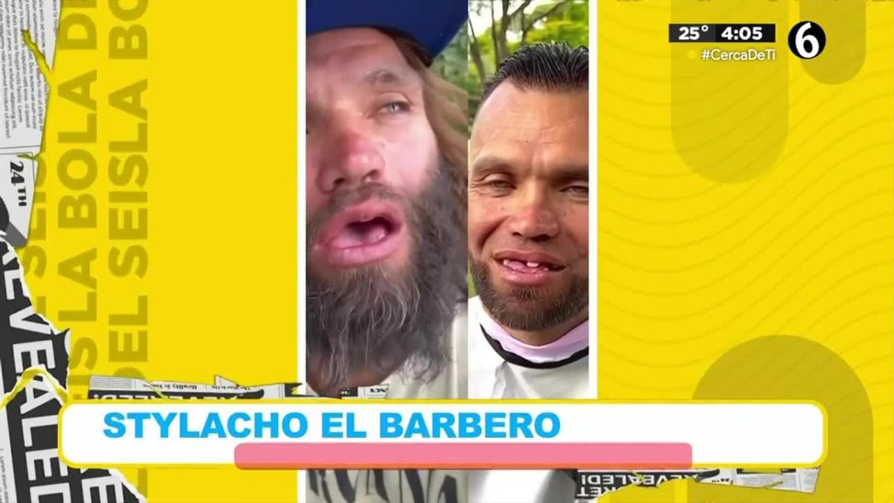 Barbero regala cortes a gente de la calle