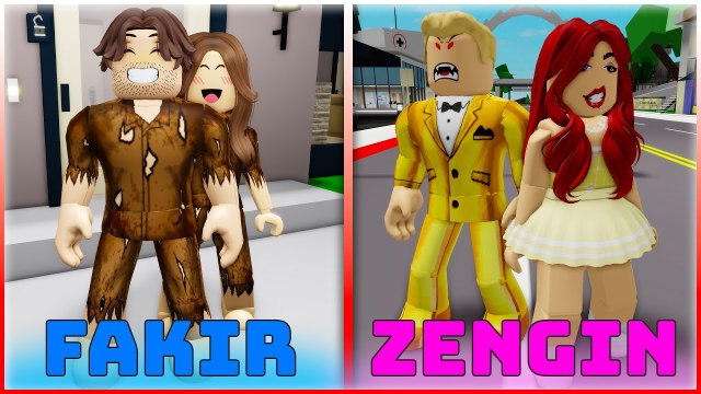 FAKİR ZENGİNDEN ÇOK FENA İNTİKAM ALIYOR | ROBLOX BROOKHAVEN [ KOMİK HİKAYE ]| HAN KANAL ROBLOX KRALI