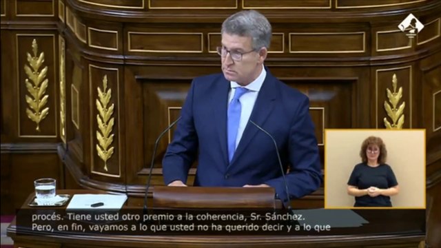 Feijóo replica a Sánchez: El mayor bulo es usted