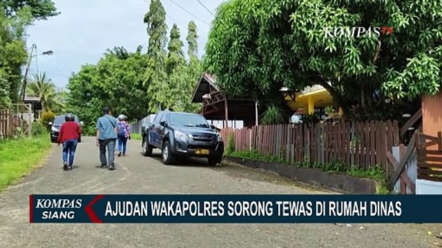 Ajudan Wakapolres Sorong Tewas di Rumah Dinas, Begini Kronologi Penemuannya