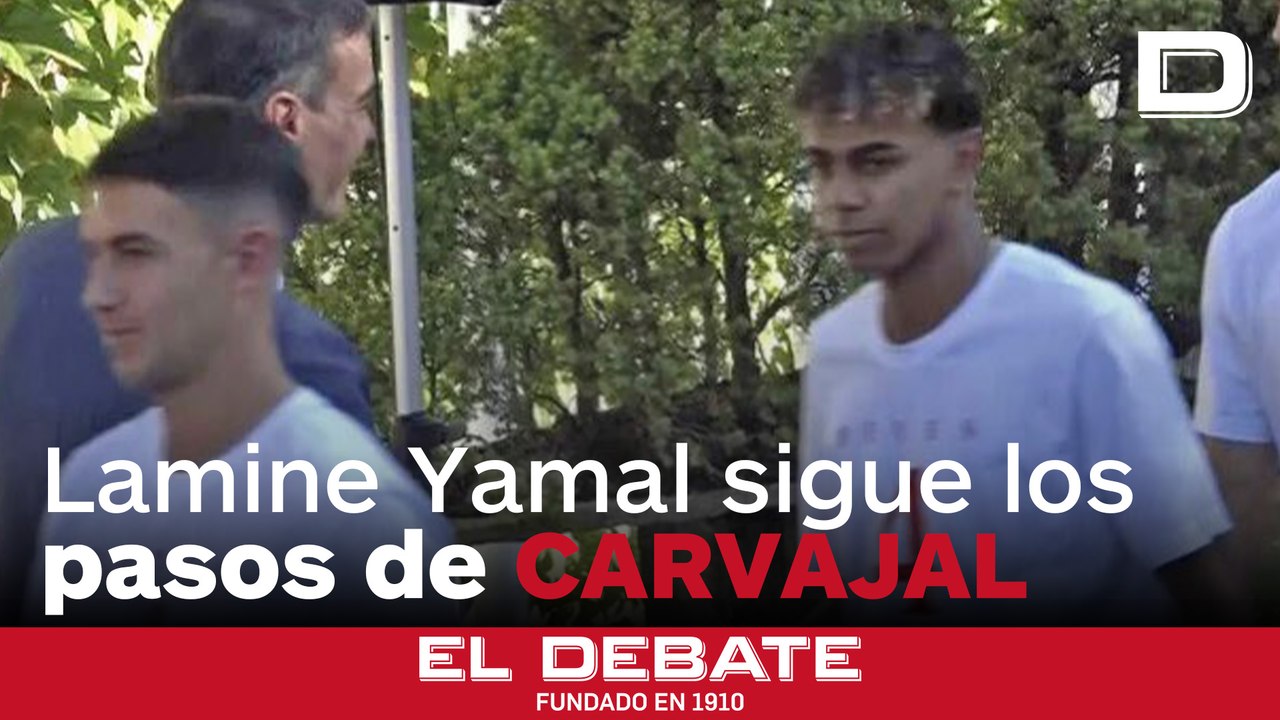 Lamine Yamal, el jugador al que la izquierda ha politizado, se marca un 'Carvajal' con Sánchez