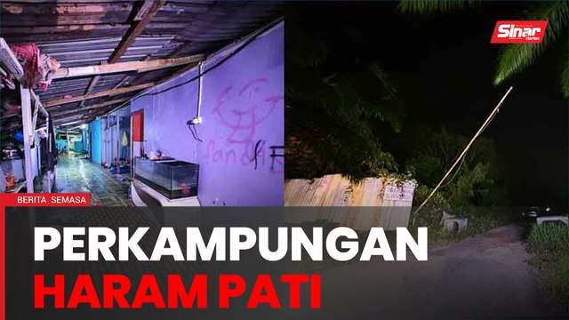 Dulu rumah kongsi, kini jadi perkampungan haram PATI