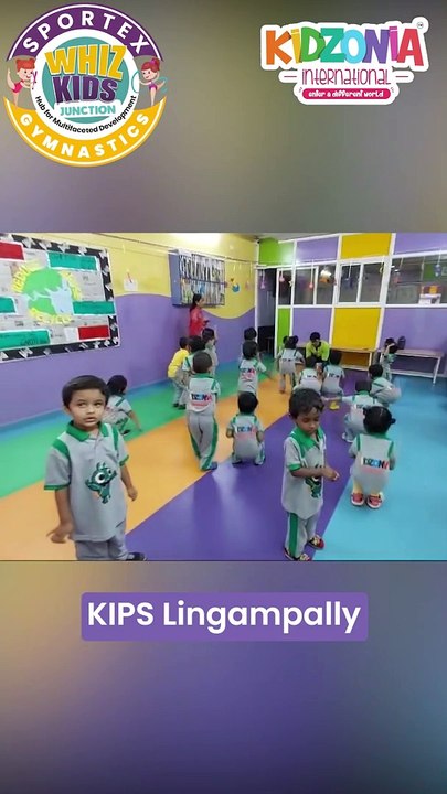 Best Preschool in Ameenpur | Flipping into Fitness! Gymnastics Fun at KIPS Lingampally‍♂️