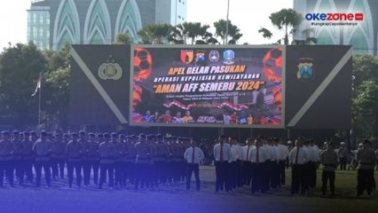 2.959 Personel Gabungan TNI-Polri Siap Amankan Piala AFF U-19 di Surabaya
