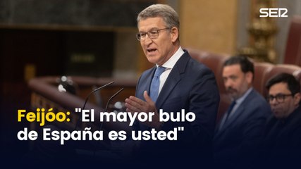 Feijóo: "El mayor bulo de España es usted"