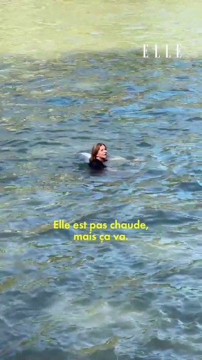 Anne Hidalgo et notre journaliste le Dr Aga se baignent dans la Seine