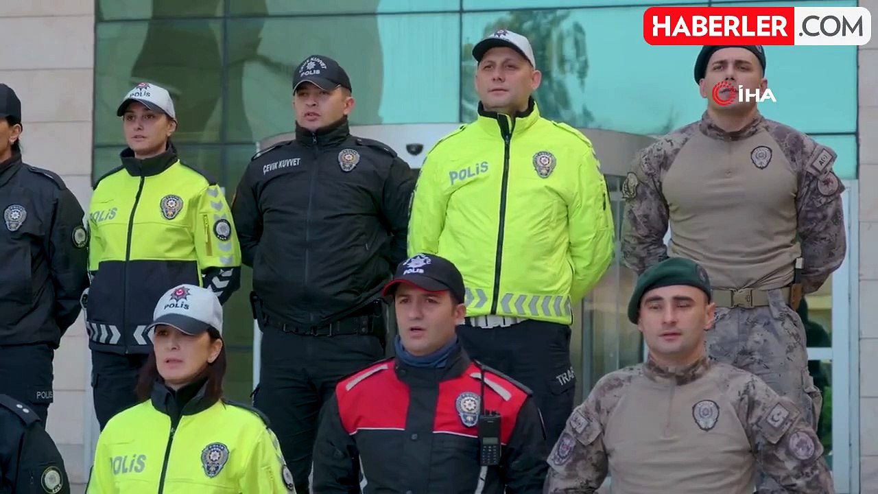 Ordu Polis Korosundan 'Çanakkale Türküsü'
