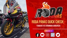 Yamaha R15 (Ironman Airbursh), Quick Check