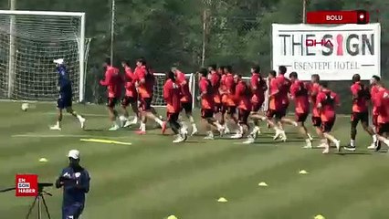 Bolu'da Gaziantep FK, sabah antrenmanında