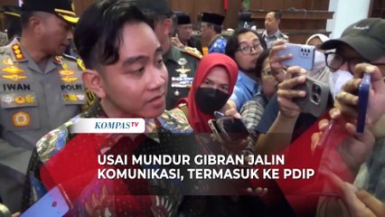 Usai Pengunduran Diri, Gibran Jalin Komunikasi Termasuk ke PDIP