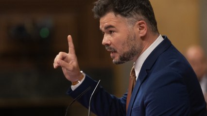 Rufián dice que la Selección Española son "catalanes y vascos creando y españoles aprovechando"