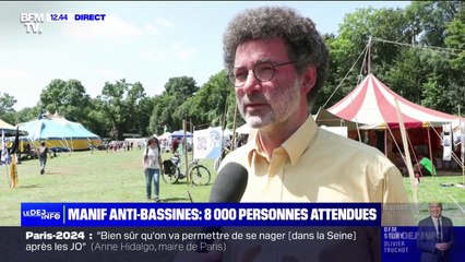 Manifestation contre les mégabassines: "Il y a un vrai manque de dialogue sur le sujet" estime le maire de Melle dans les Deux-Sèvres