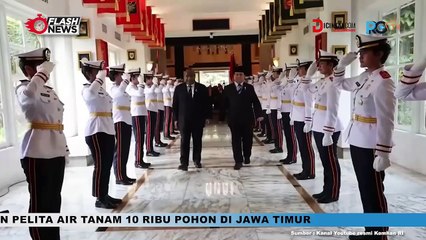 Prabowo Subianto Terima Kunjungan PM Papua Nugini di Kemhan