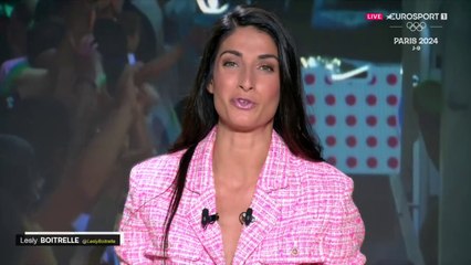 Lesly Boitrelle sur Eurosport (17/07/2024)