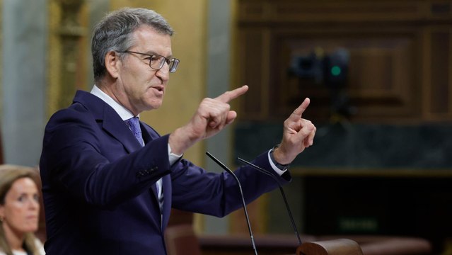 VÍDEO | Feijóo responde a Sánchez: El mayor bulo de España es usted; oírle hablar de regeneración es como oír hablar a Otegi de paz