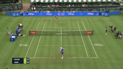 Newport - Paire qualifié pour le deuxième tour