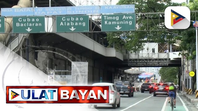 Ilang motorista, ikinatuwa ang posibleng maagang pagbubukas ng Edsa-Kamuning flyover