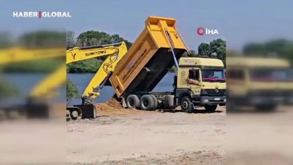 Kuruma tehlikesi yaşayan Meriç Nehri'ne deniz suyu önlemi