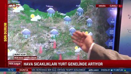 Hava sıcaklıkları yurt genelinde artıyor