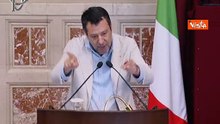 Salvini: "Opposizione si prepari, governeremo per tutti e 5 gli anni"