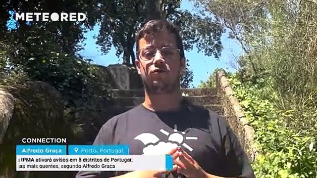 Amanhã o IPMA ativará avisos em 8 distritos de Portugal: eis as zonas mais quentes, segundo Alfredo Graça