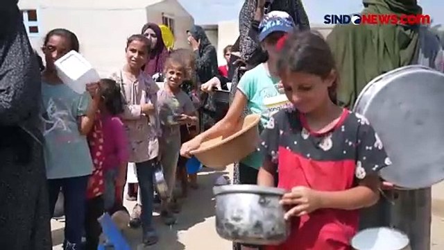 Ribuan Pengungsi Gaza Kelaparan akibat Distribusi Bantuan Makanan Terhambat