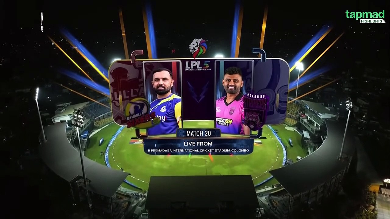Colombo Sixers v Dambulla Sixers  _ Full Match Highlights _ Match 20 _ Lanka Premier League _