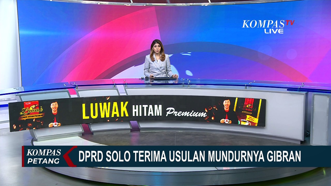 Momen Gibran Bacakan Surat Pengunduran Dirinya...
