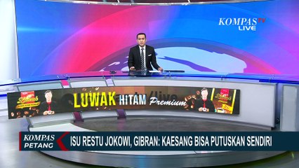 Kaesang untuk Pilkada Jateng atau Jakarta, Gibran: Biar Warga yang Memilih