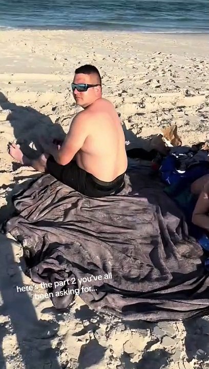 Une femme enceinte affronte son mari infidèle à la plage avec sa maîtresse, la vidéo devient virale avec plus de 13 millions de vues