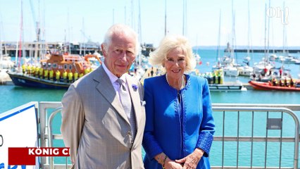 Charles und Camilla zu Besuch auf Jersey: Königspaar muss evakuiert werden