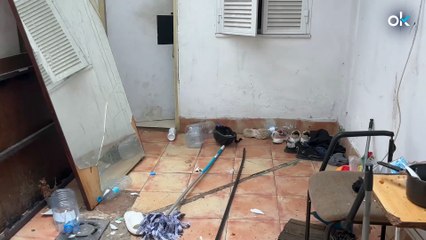 Así es la casa okupada por argelinos que tienen atemorizado el barrio del Molinar de Palma