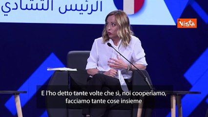 Meloni: "Su immigrazione non condivido n? approccio caritatevole n? quello predatorio"