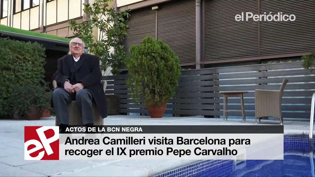 Andrea Camilleri visita Barcelona