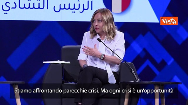 Meloni: Africa pu? produrre energia, da Italia buon esempio con Piano Mattei