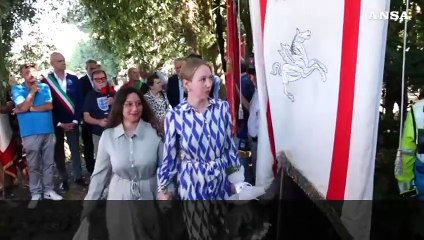 Arezzo, giornalista tedesca onora le vittime della strage del nonno nazista