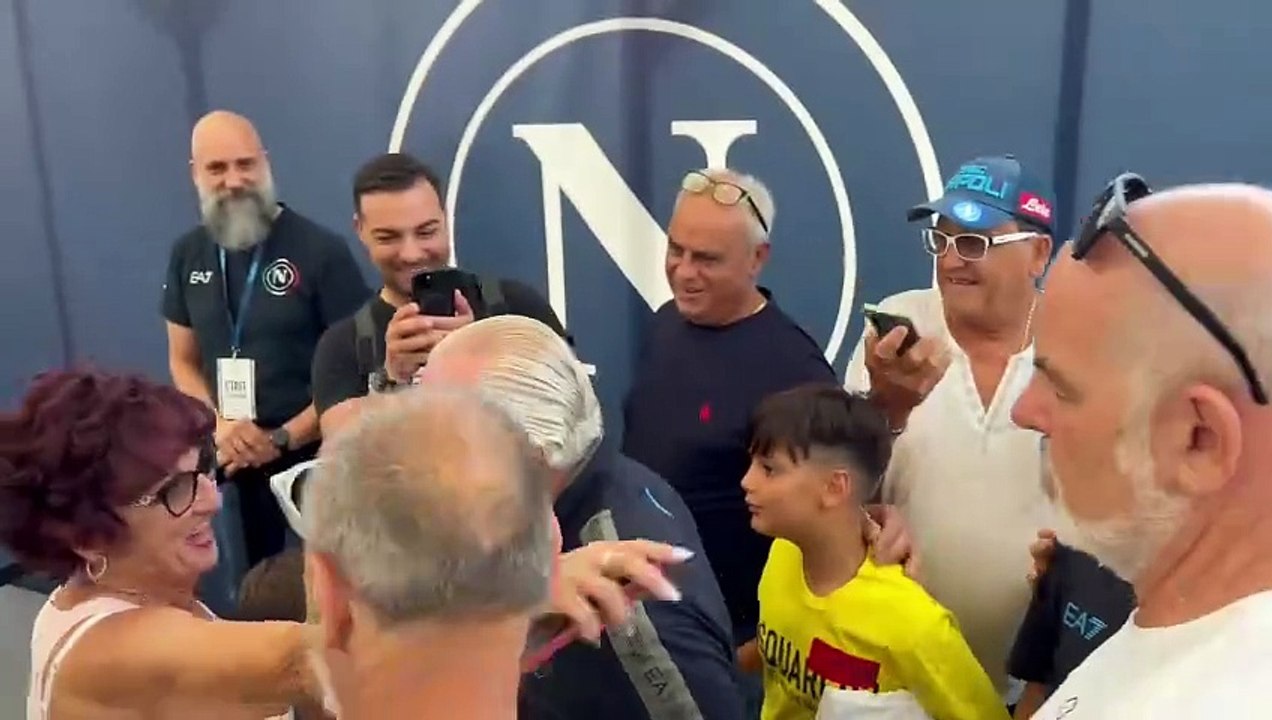 Napoli De Laurentiis Il campionato non e mai scritto serve cazzimma